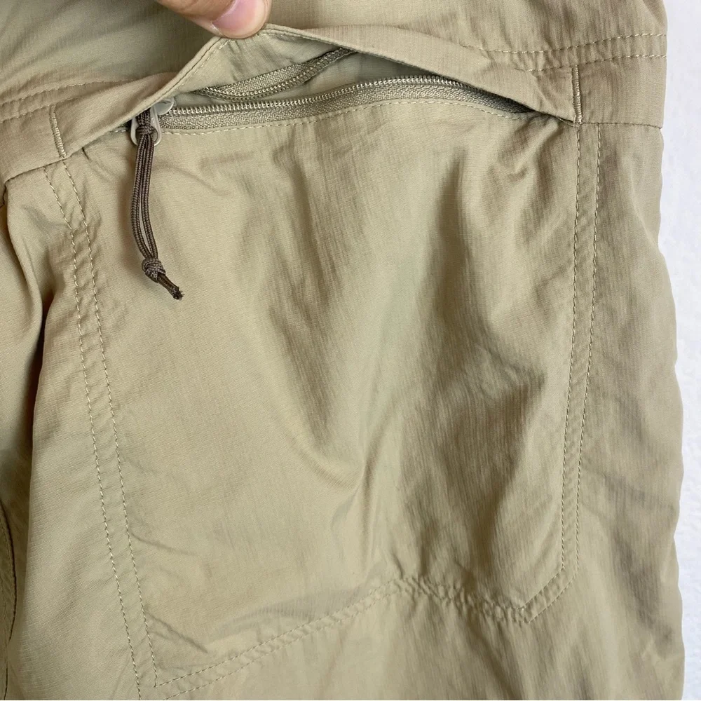 Columbia Men’s 34 Omni-shade‎ Sun Protection Shorts pockets Lightweight Khaki - Picture 8 of 9